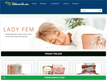 Tablet Screenshot of klikwanita.com